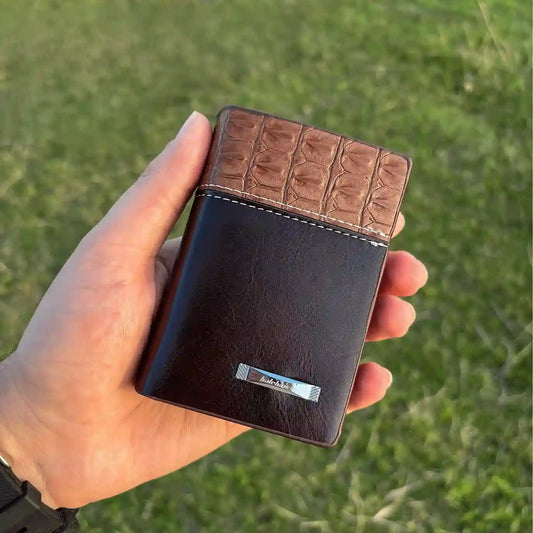 Balebaily Texture Bifold Wallet