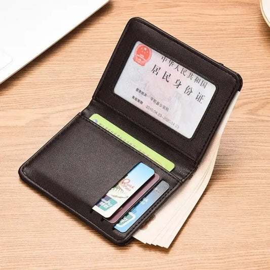 Slim Leather Card Wallet
