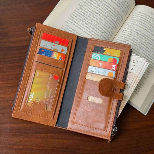 Balisi Long Leather Wallet