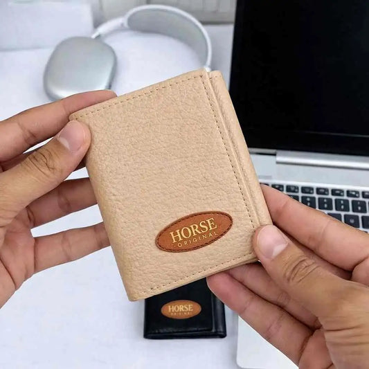 Horse Imperial Tri-Fold Wallet