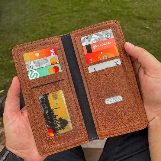 JEEP Premium PU Leather Long Wallet