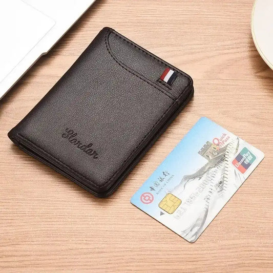 Slim Leather Card Wallet
