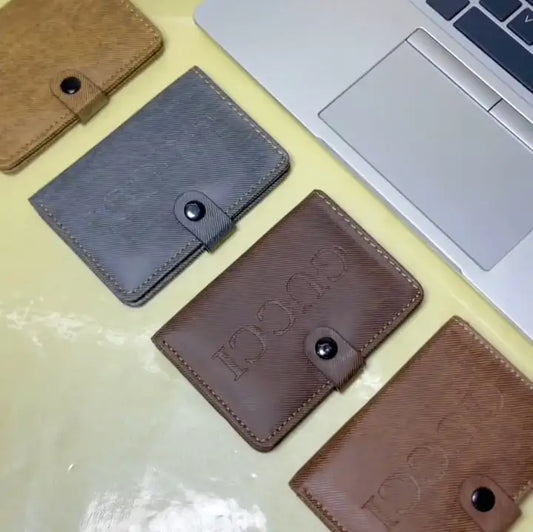 2 × Premium Leather Wallets (Buy 1 Get 1 FREE)