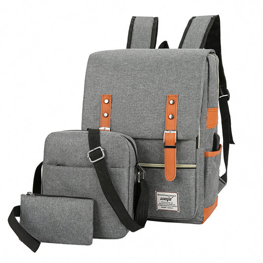 3-Piece Business Travel Backpack Set